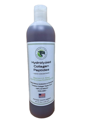 Organic Hydrolyzed Collagen Peptides Liquid Concentrate