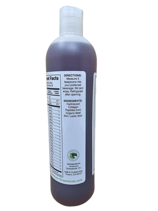 Organic Hydrolyzed Collagen Peptides Liquid Concentrate